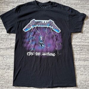Metallica Ride the Lightning shirt